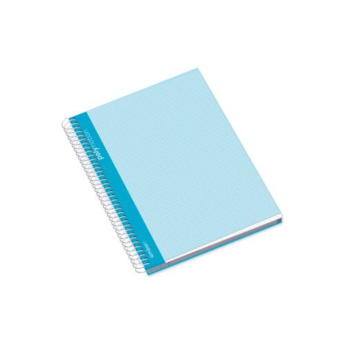 Caderno Espiral C/PP A4 80F 90G Polipro P , Ambar , 100300180117 , 5601199191194